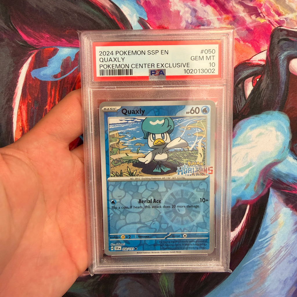 PSA 10 2024 Pokemon Center Exclusive Quaxly 050/191