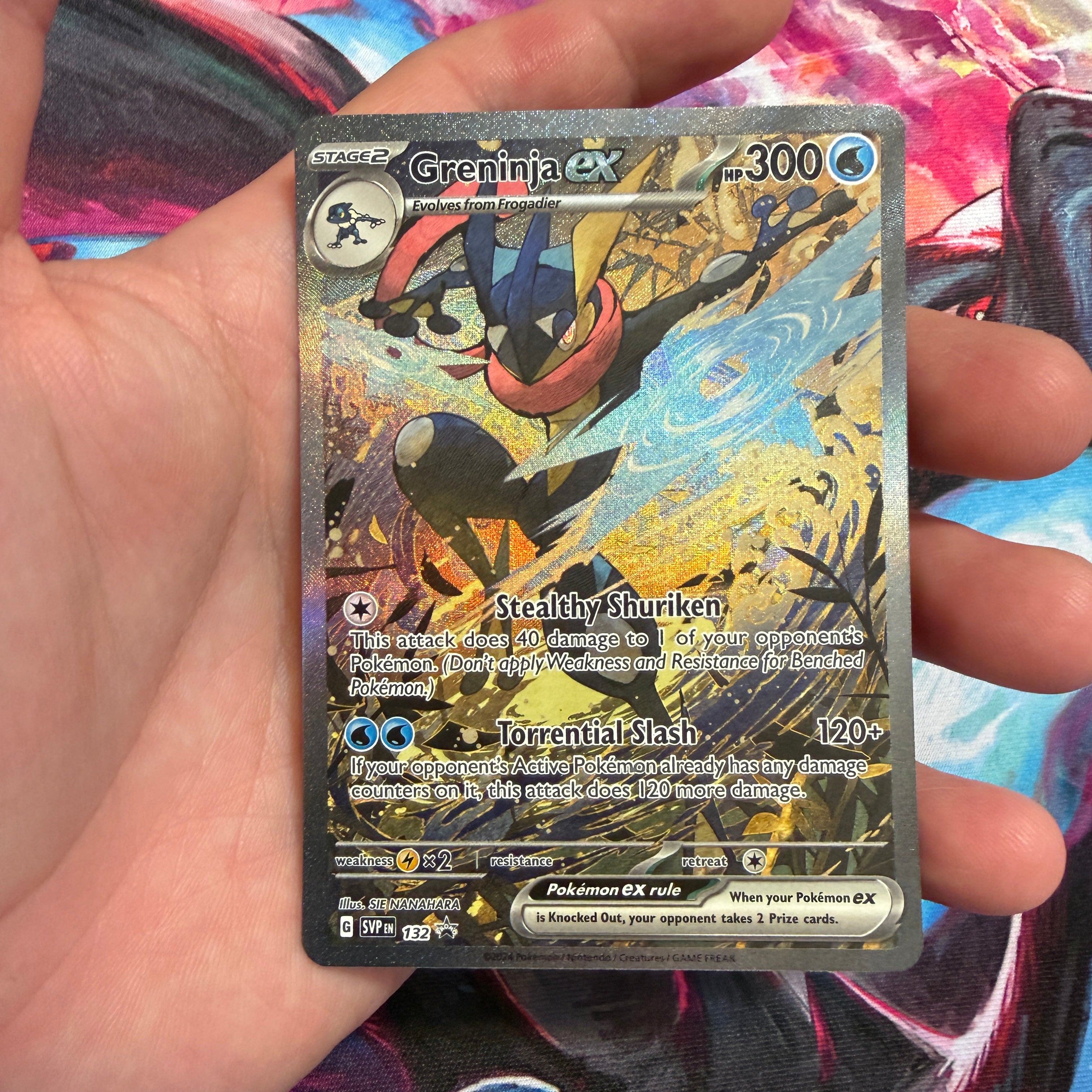 2024 SFA Special Illustration Collection Greninja EX 132 Promo #2