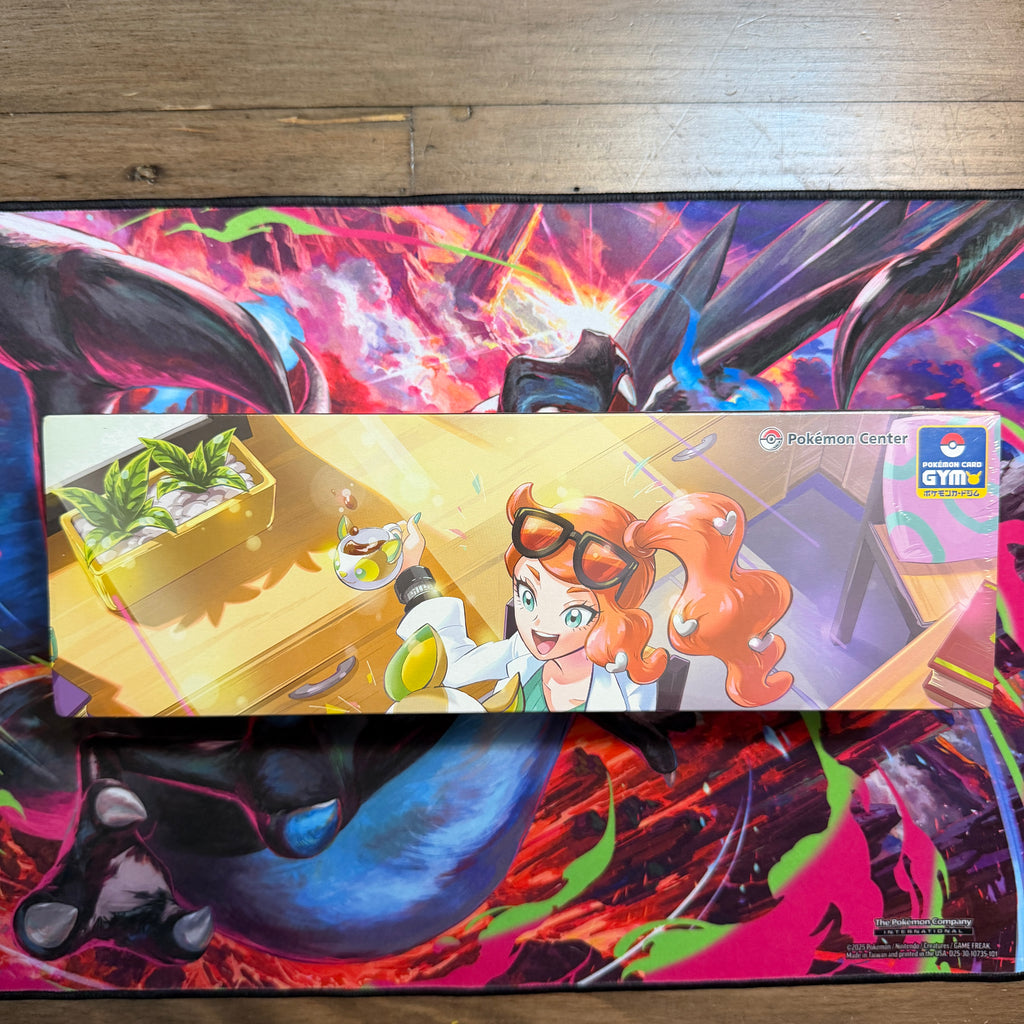Pokemon Center Japan Gym Sonia Mat/Sleeves/Deck Box Set