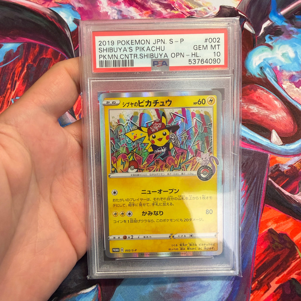 PSA 10 2019 Pokemon Center Shibuya Opening Shibuya’s Pikachu 002/S-P (JP)