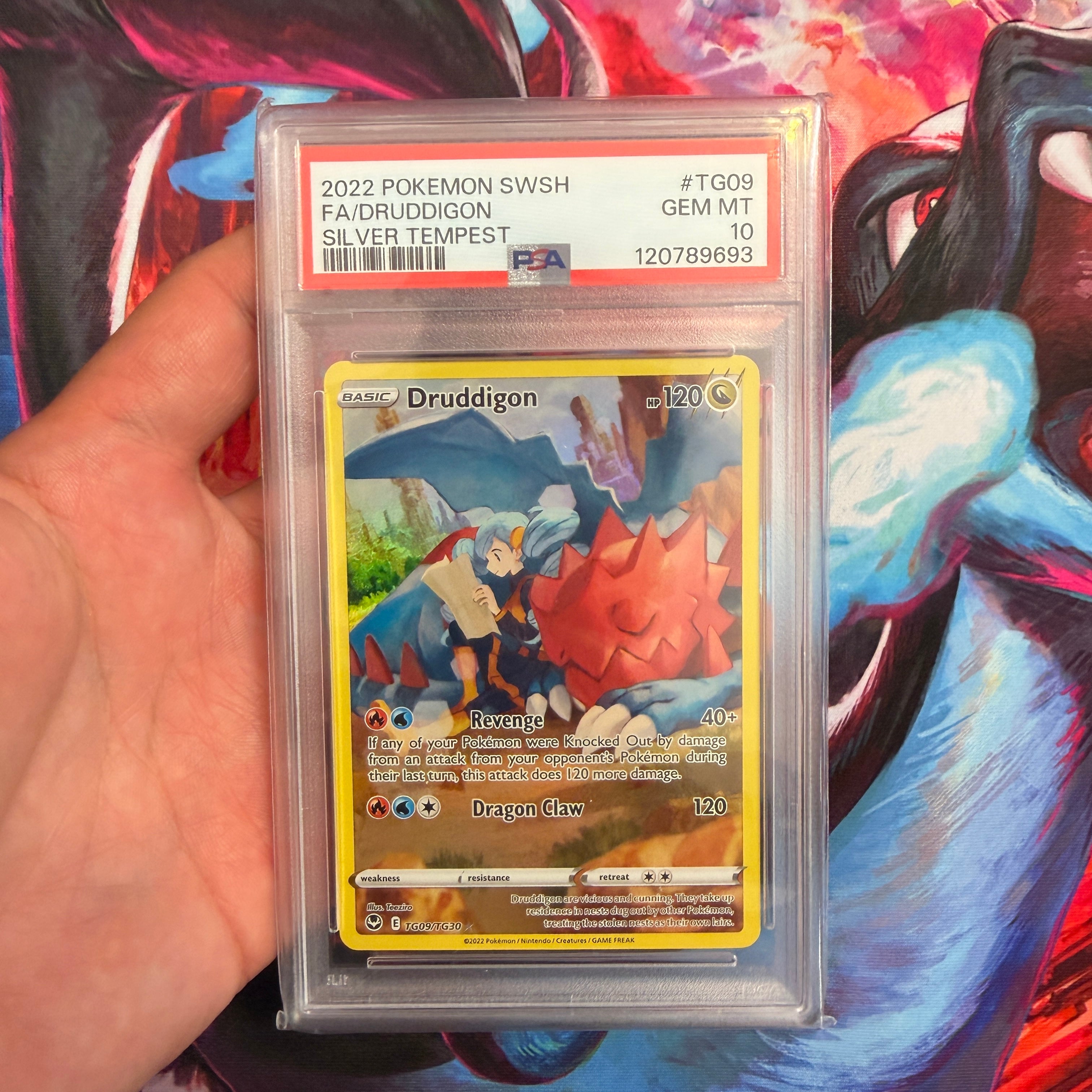 PSA 10 2022 Druddigon TG09/TG30