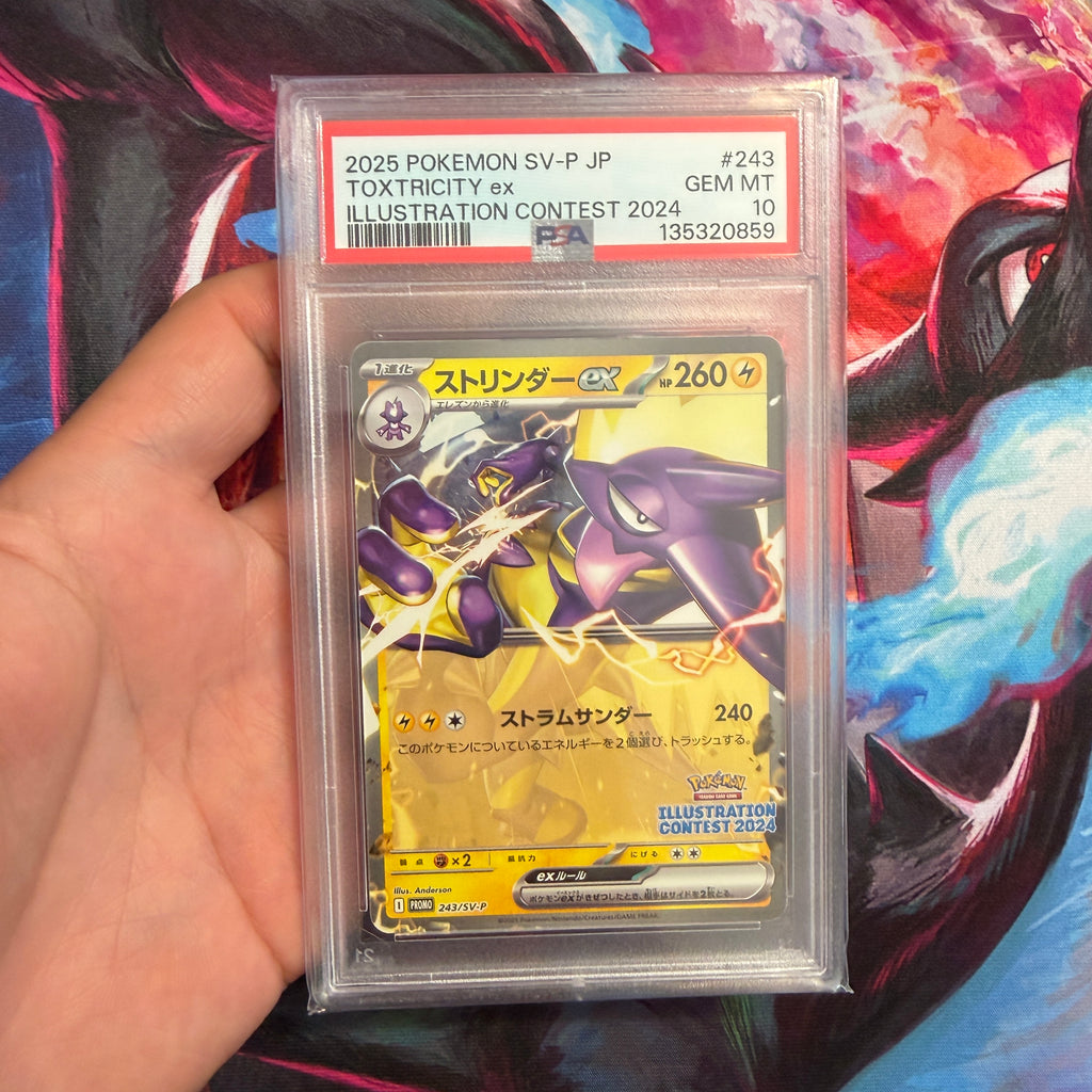 PSA 10 2024 Illustration Contest Toxtricity ex 243/SV-P (JP)